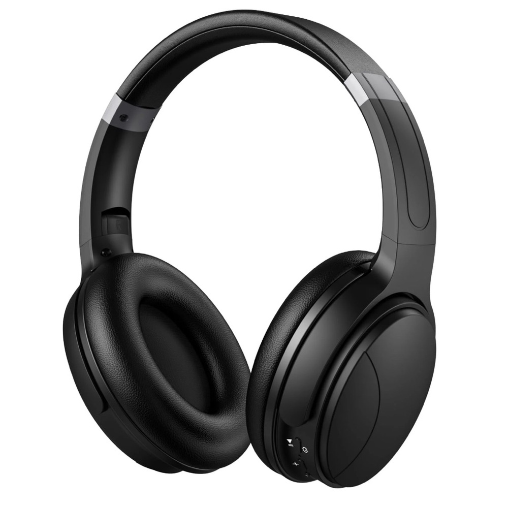 NIB Noise Canceling Wireless Bluetooth Over Ear Headphones w/ Microphone